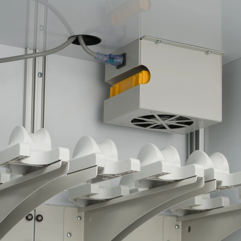 wall exhaust fan with filter