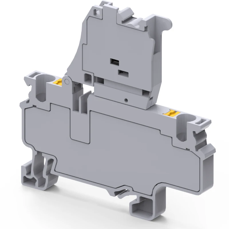4 sq mm single level fuse terminal blocks
