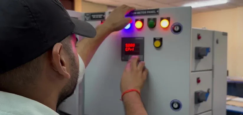 ac controller panel air pulling cabinet installation and maintenance