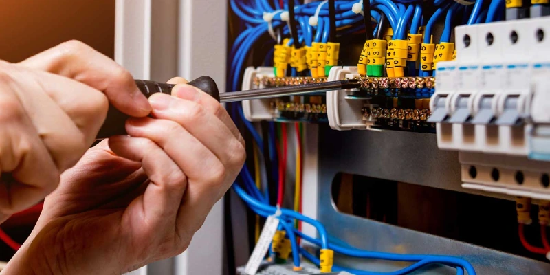 breaker in electrical panel