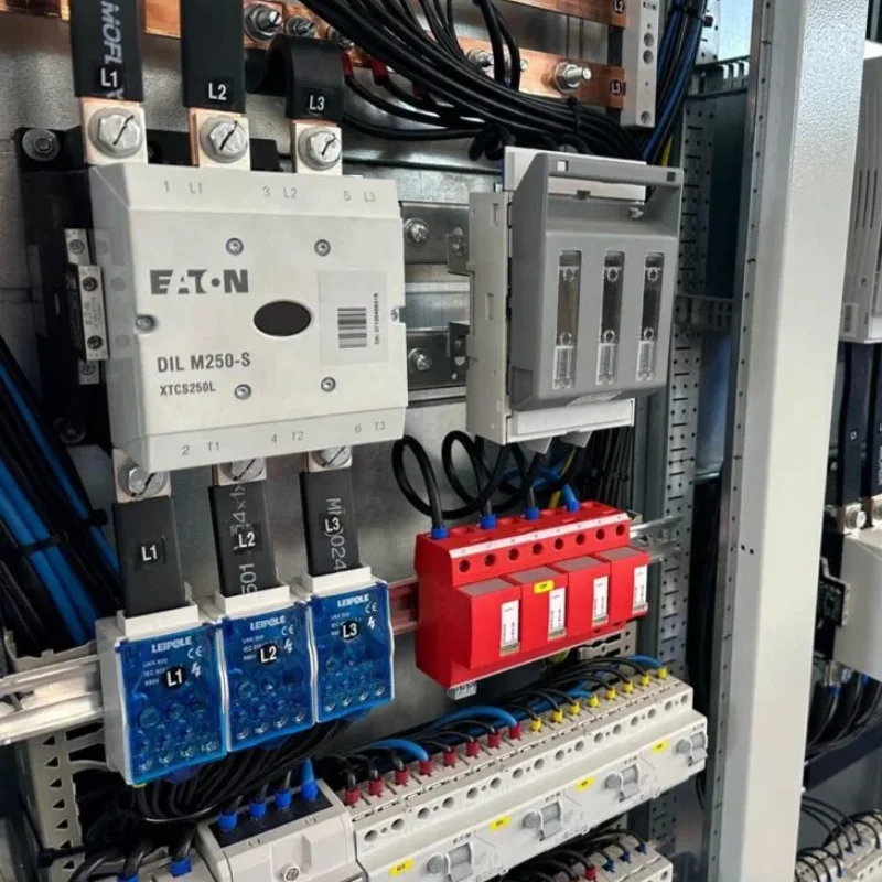 control panel distribution terminal blocks