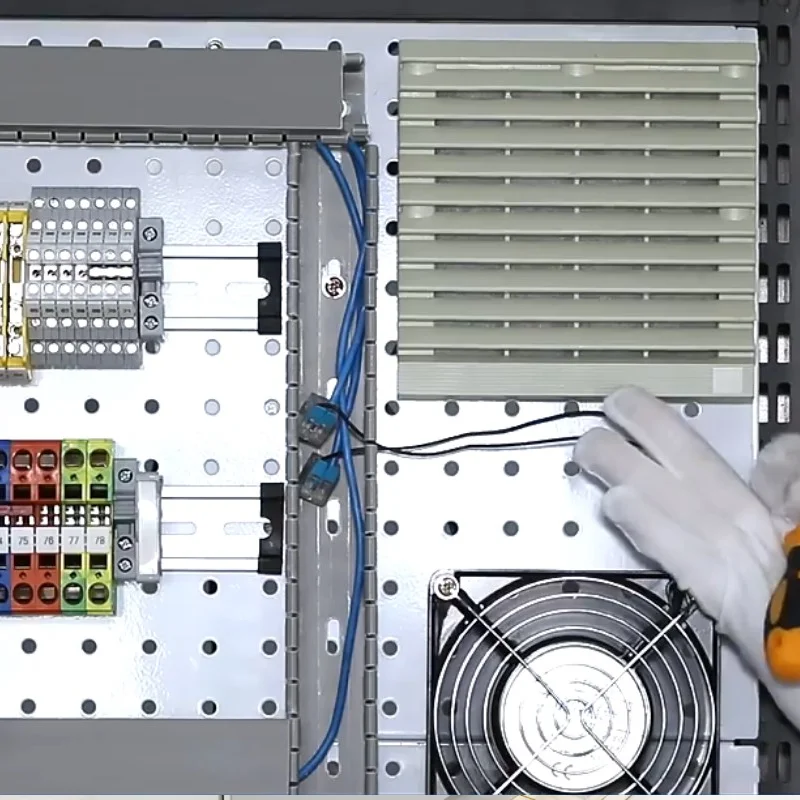control panel fan and filter