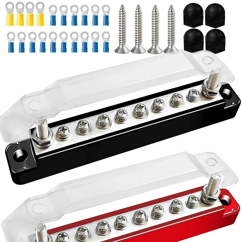 dc power distribution block screws