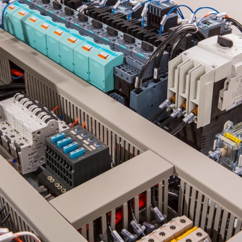 electrical enclosure added panel