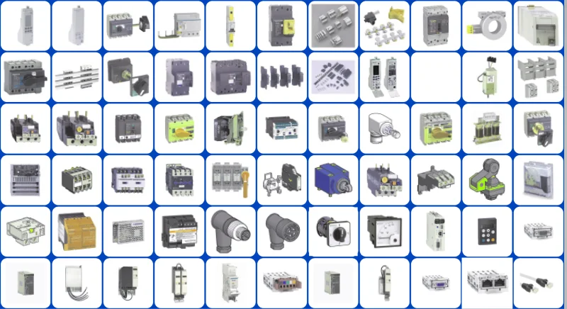 electrical panel parts list