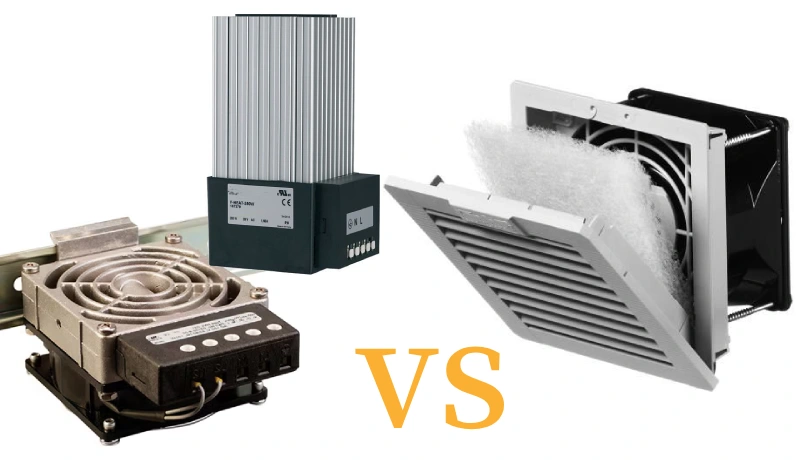 enclosure heating and ventilated enclosure