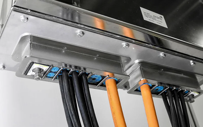 high density cable entry systems