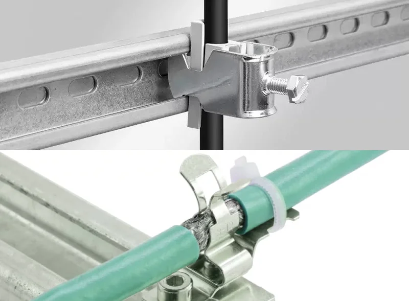 installing the cable clamp
