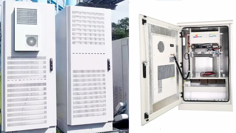 mounting location for enclosure air conditioners sunlight & heat sources