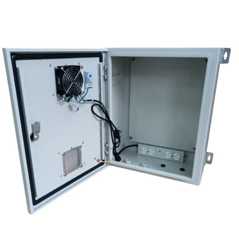outdoor nema enclosure with fan