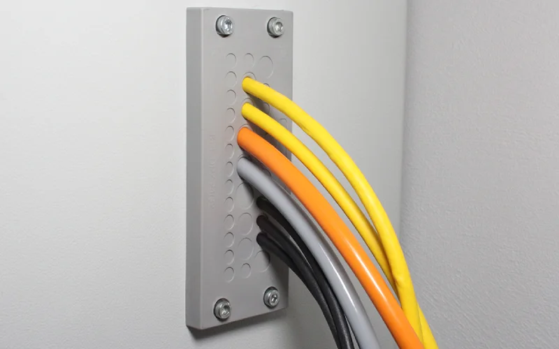 panel cable entry system