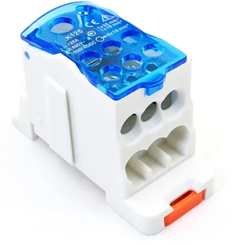 power distribution block din rail