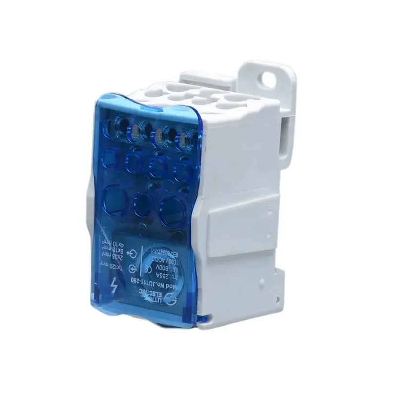 screw connection din rail distribution block