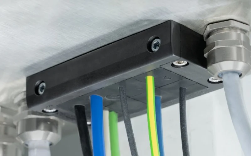 split cable entry system