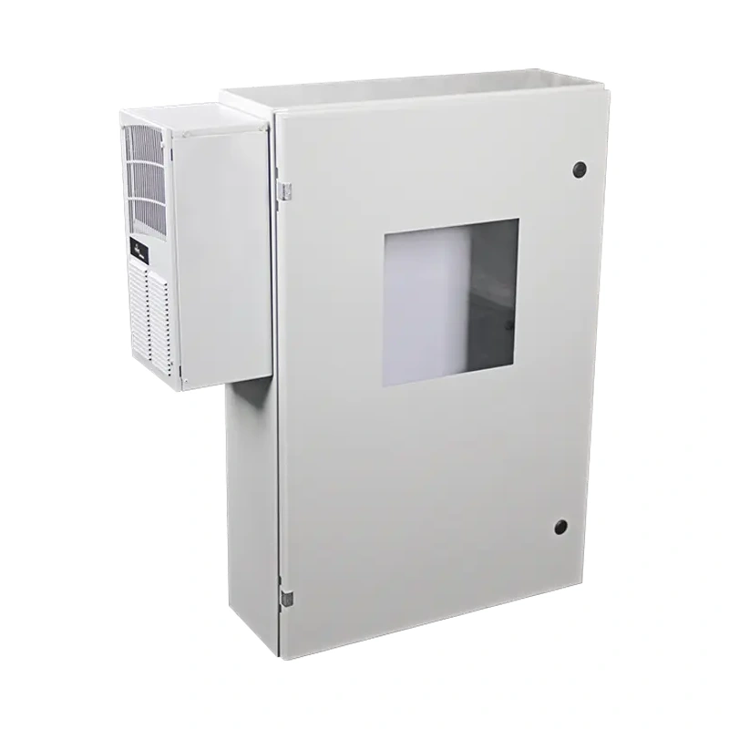 surface vertical mount enclosure air conditioning unit