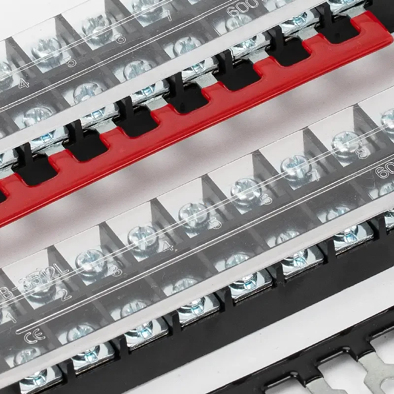 terminal block with cover
