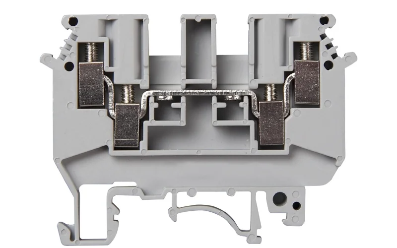 what is a feed through terminal block