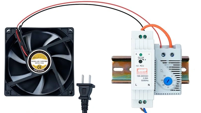 cabinet fans and enclosure cooling
