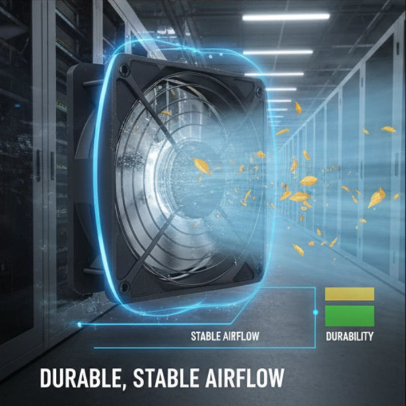 durable, stable airflow