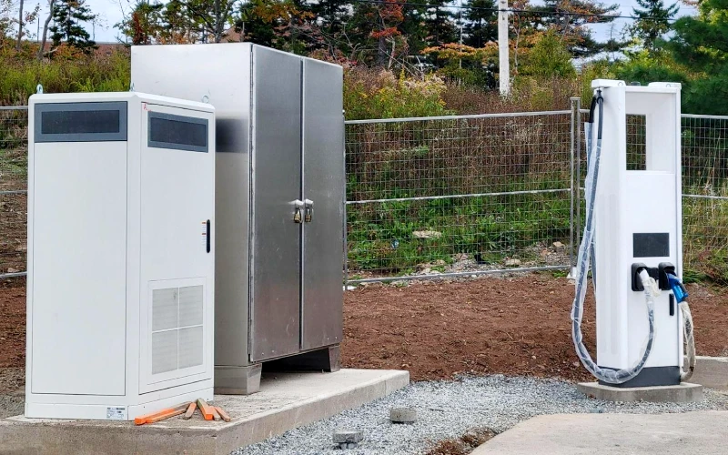 ev charging station heater solutions