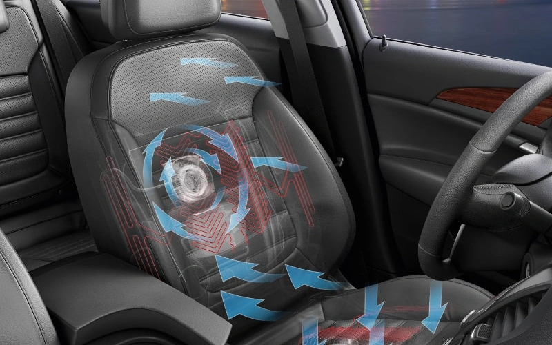 how do axial fans cooling seats in cars work