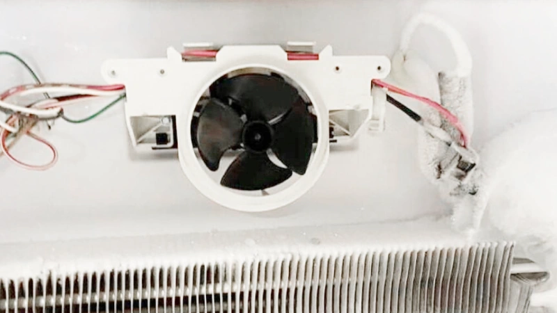 how to fix freezer fan noise