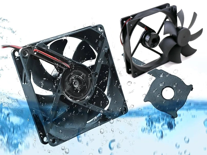 ip65 and ip68 protection levels evaporator fan