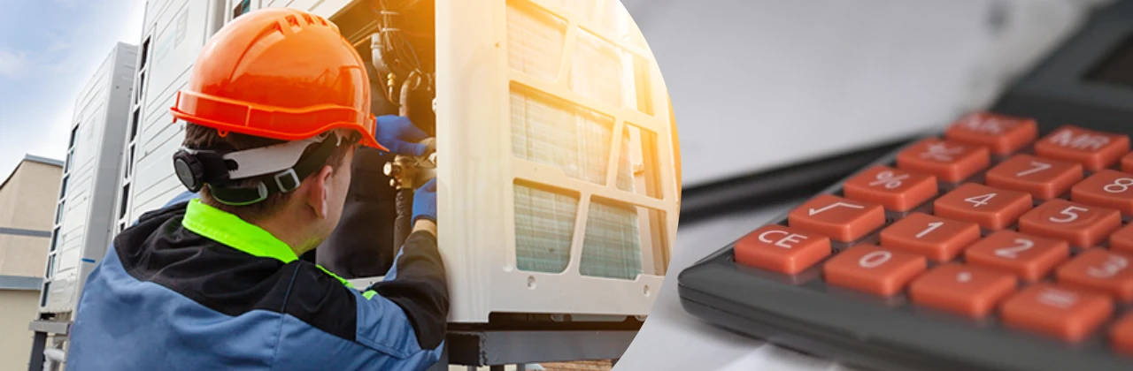 value a heating and air conditioning business