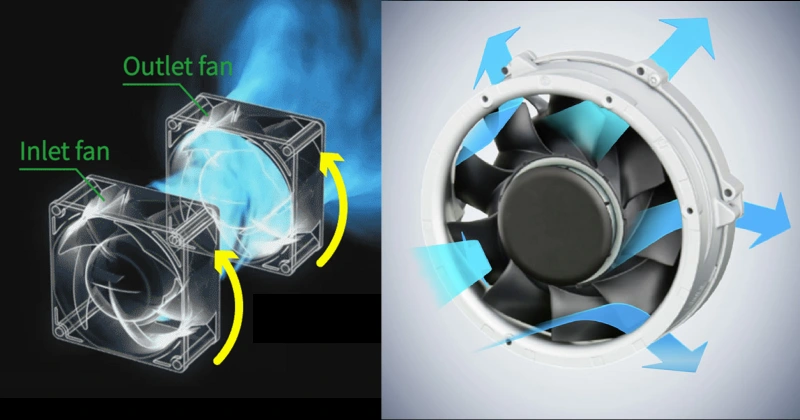 axial fan air volume