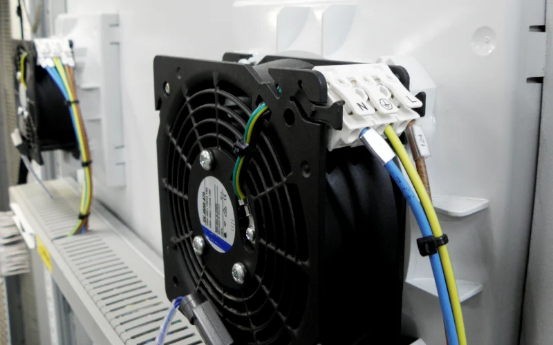 cabinet fan install
