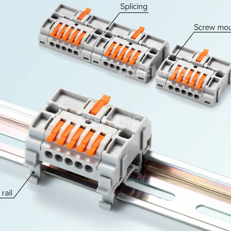 din rail terminal block connector
