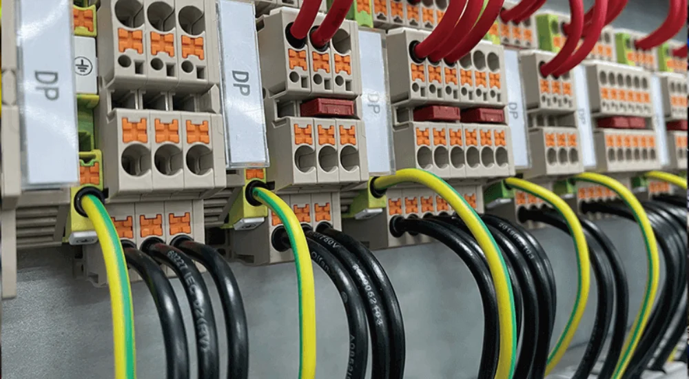 industrial control panels terminal block