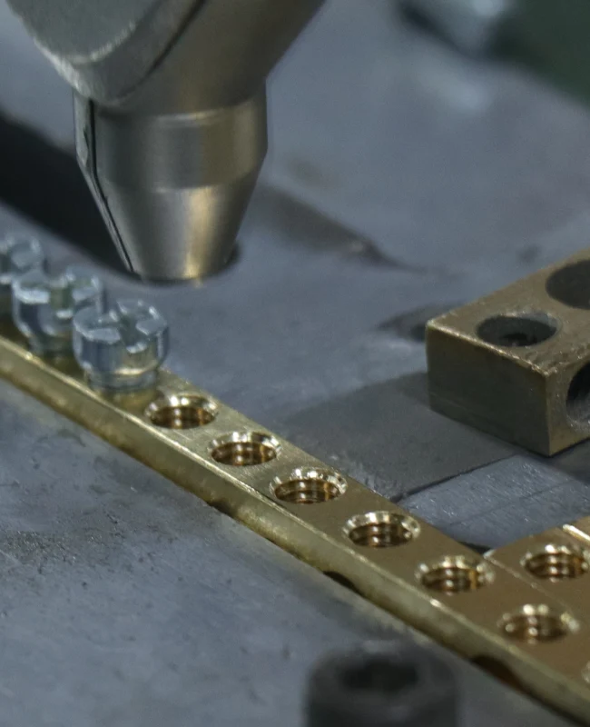 power distribution block assembly process