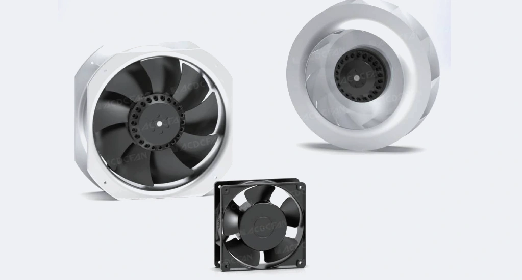 radial fan vs axial fan