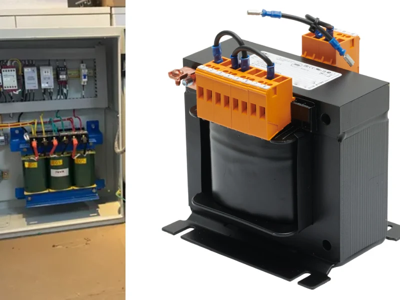 cabinet transformer vs control transformer
