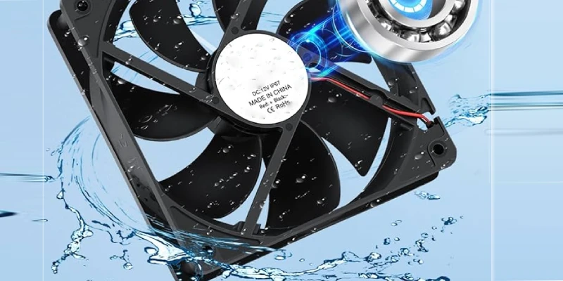 ip65 and ip68 protection levels cooling fan