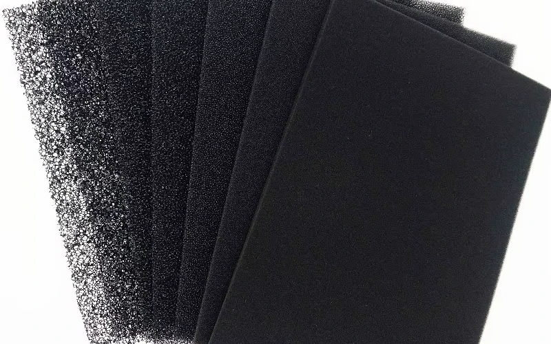 polyurethane foam filter