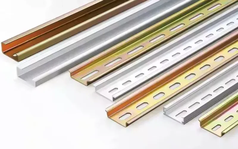 standard din rail dimensions