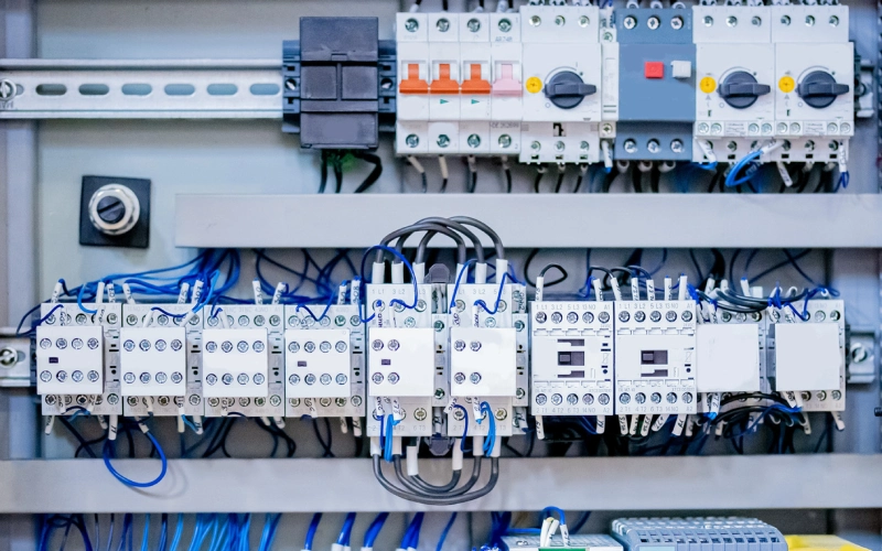 temperature control panel