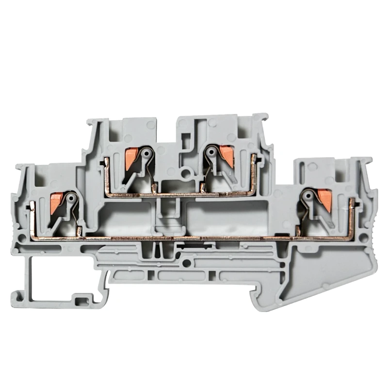 din rail terminal block double