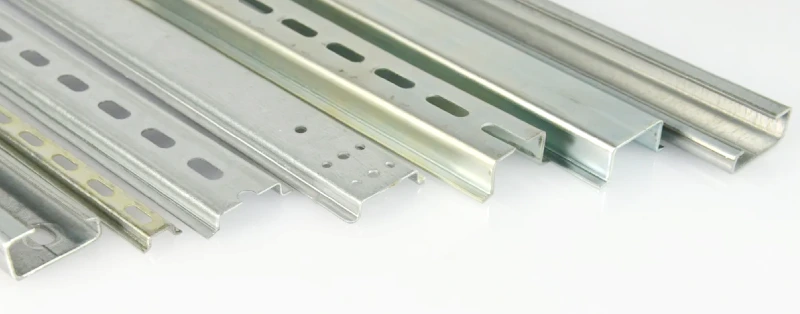 din rail types and sizes