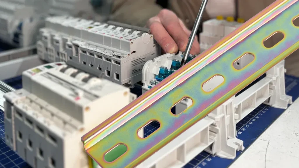 electrical enclosure din rail