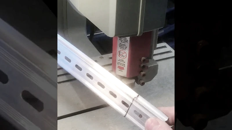 how to cut din rail machine methods
