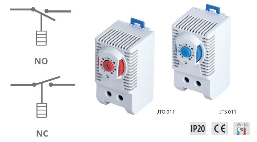 thermostat normally open or closed