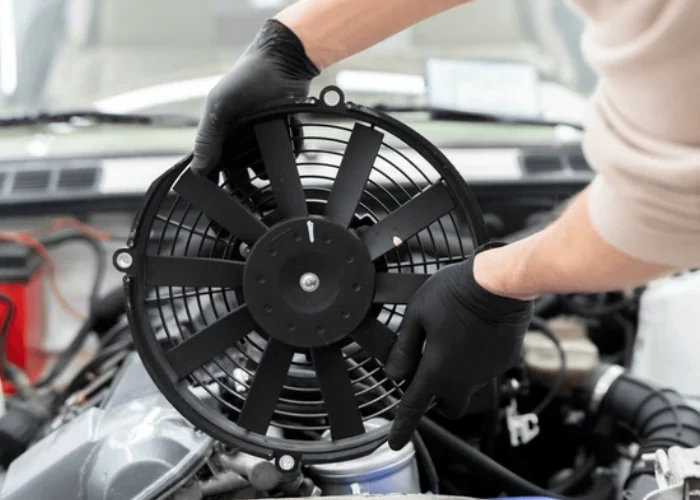 electric engine cooling fan factory