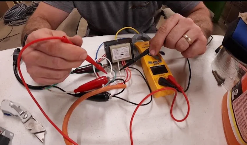 how to check 24v transformer
