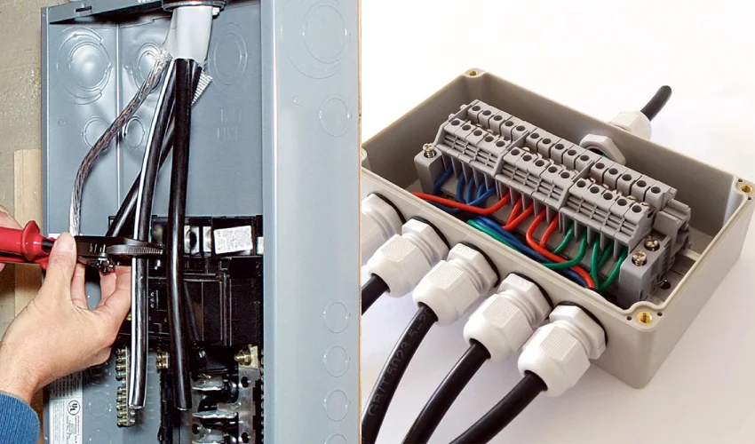step by step terminal junction box wiring process