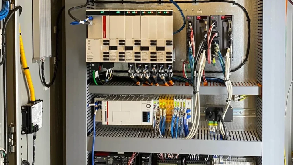 tools and materials for installing an electrical panel