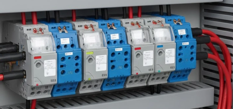 din rail power distribution terminal blocks