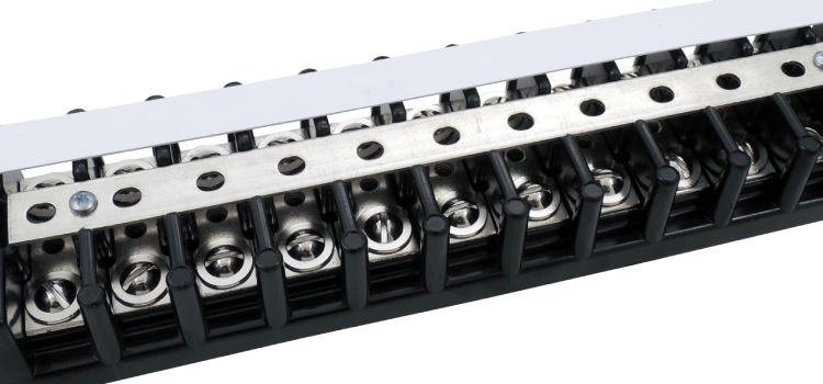 double row terminal blocks